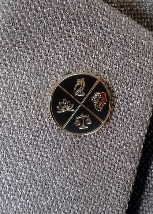 Stoicism Philosophy Lapel Pin