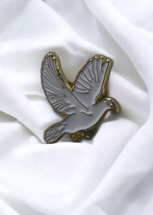 Peace Dove Lapel Pin