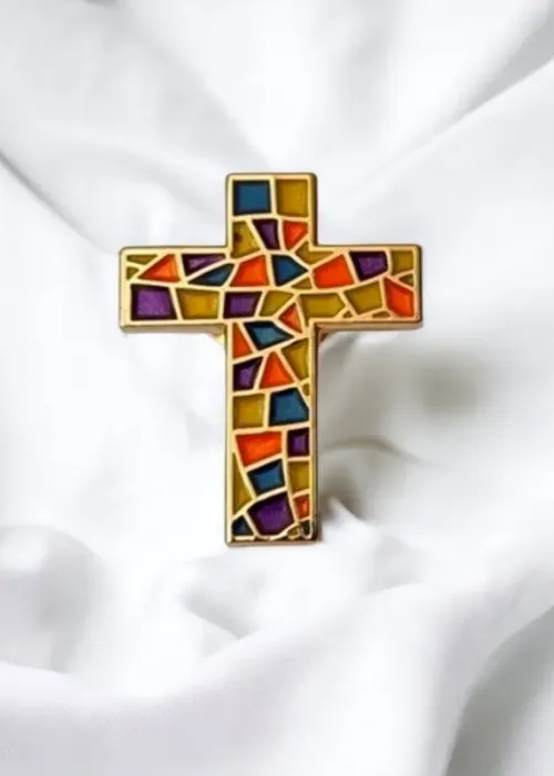 Multi-Color Church Cross
