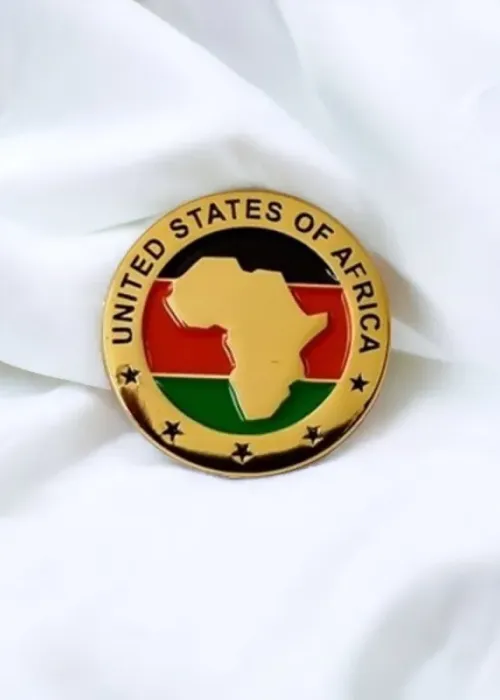 United States of Africa Lapel Pin