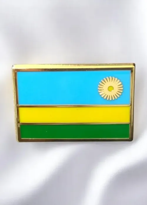 Rwanda National  Flag Lapel Pin