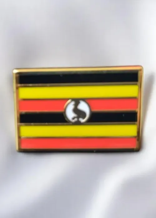 Uganda National Flag Lapel Pin