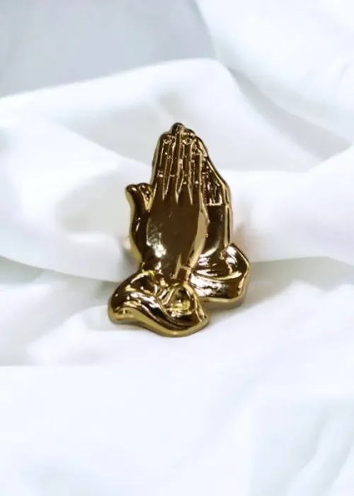 Praying Hands Lapel Pin